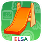 ELSA app two icon, Location and Arrangement.