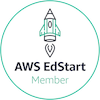 AWS EdStart Member Badge icon.